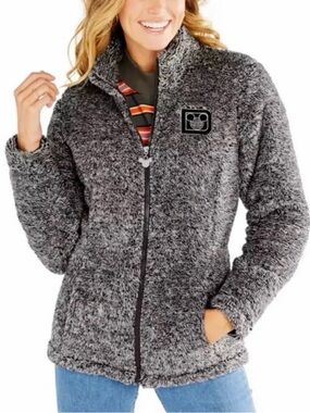 Disney Parks Sherpa Jacket Walt Disney World Zip Up